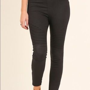 Moto jeggings!